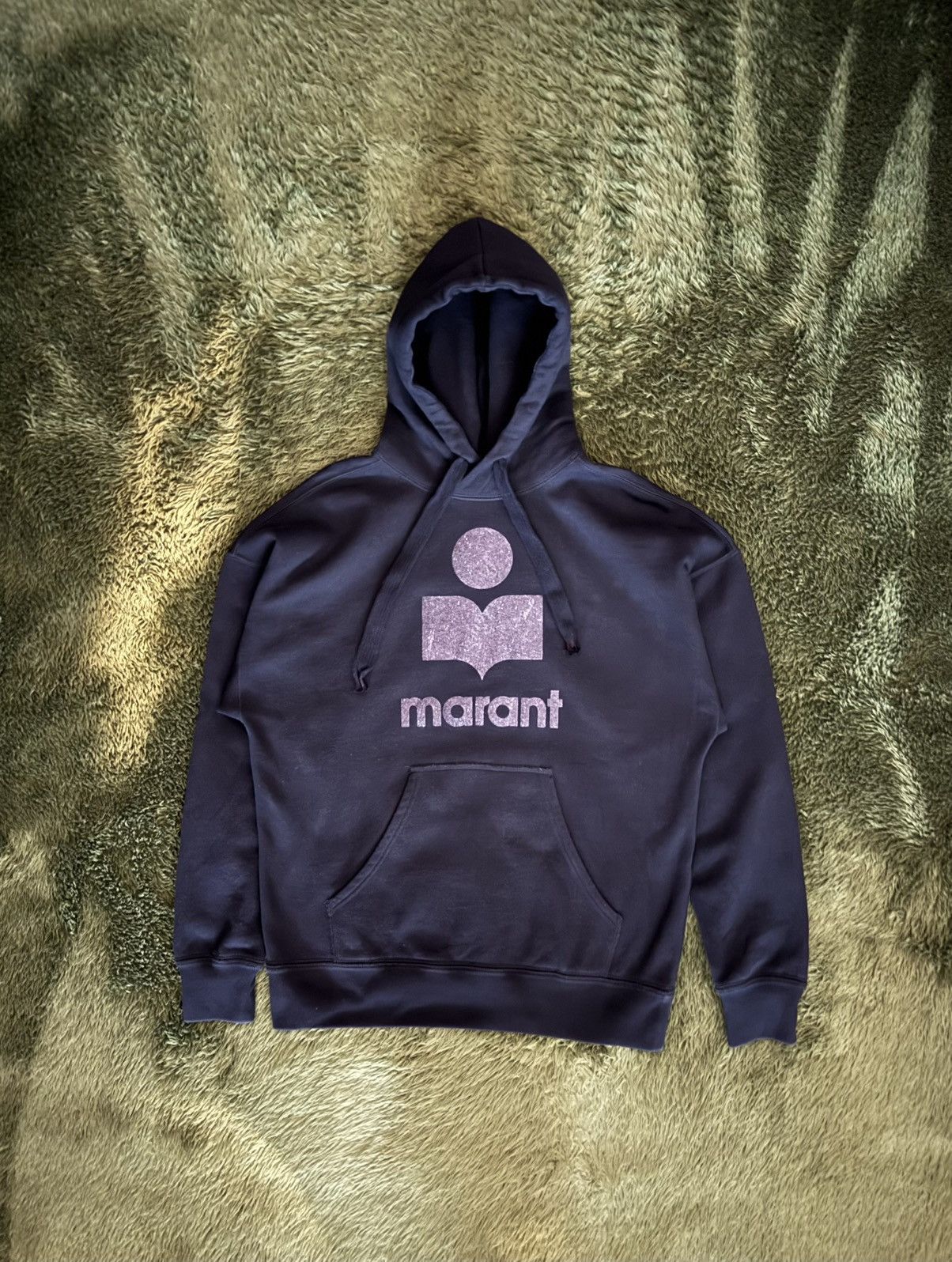 Isabel Marant Etoile [34] Isabel Marant Étoile Mancel Glitter Logo Hoodie Black Size XS / US 0-2 / IT 36-38 - 1 Thumbnail