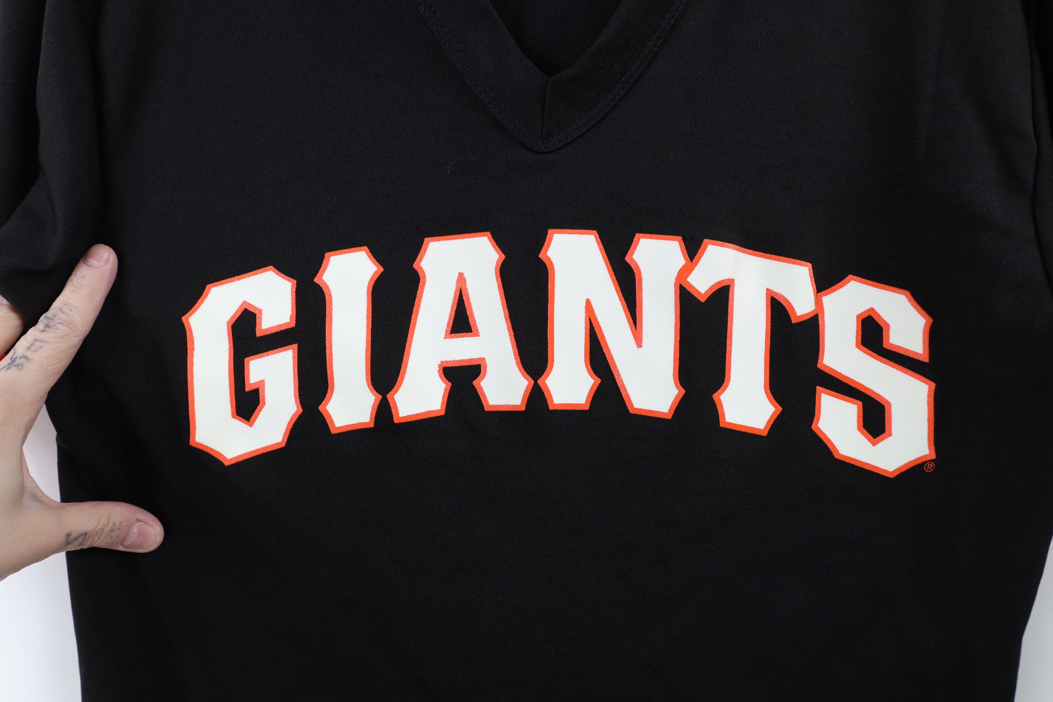 Majestic × Vintage Vintage 90s Majestic Giants Baseball Jersey Black USA Size US S / EU 44-46 / 1 - 5 Thumbnail
