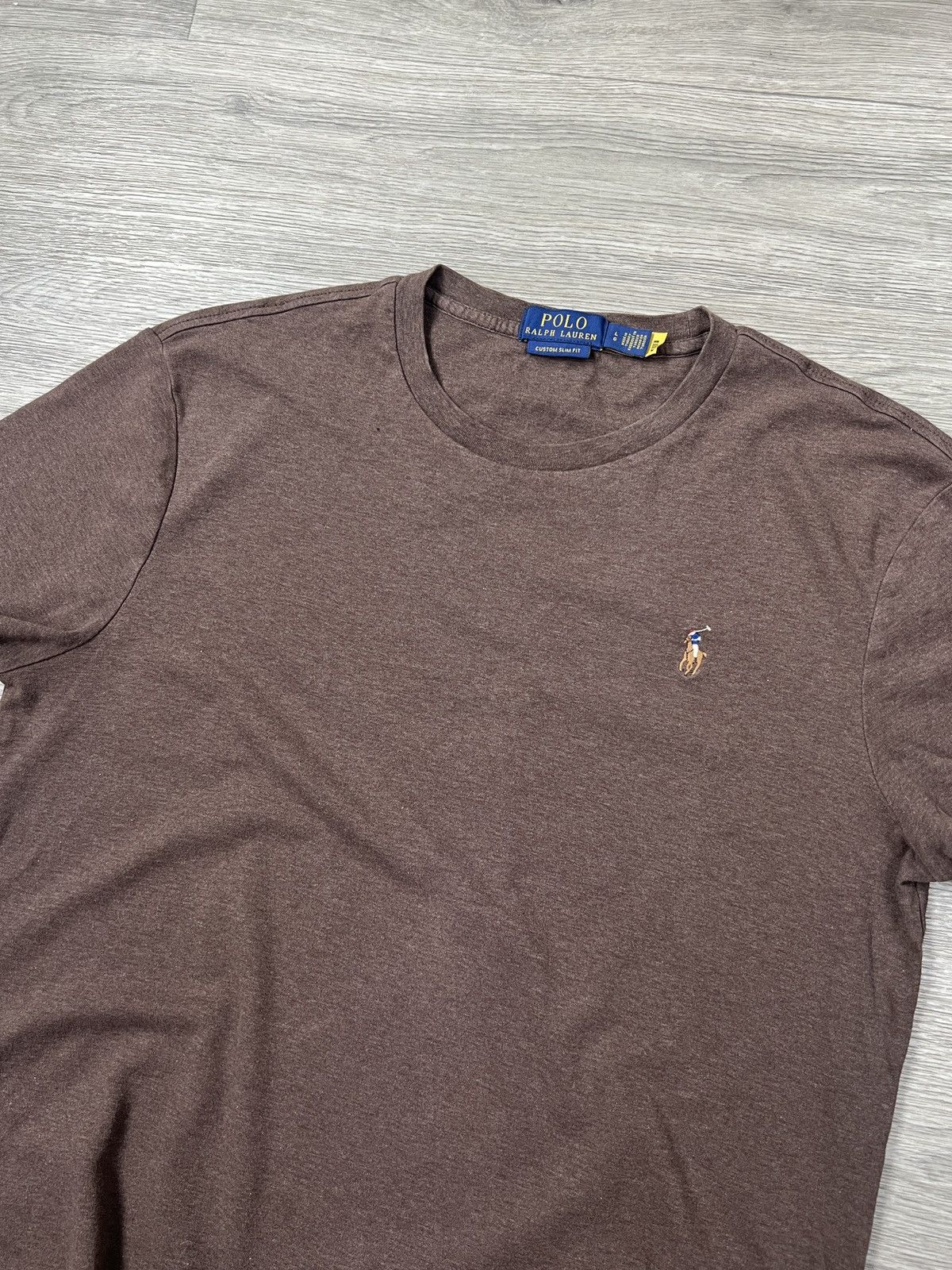Polo Ralph Lauren Polo Ralph Lauren Earth Tone Brown Classic Tee Men’s Size L Size US L / EU 52-54 / 3 - 2 Thumbnail