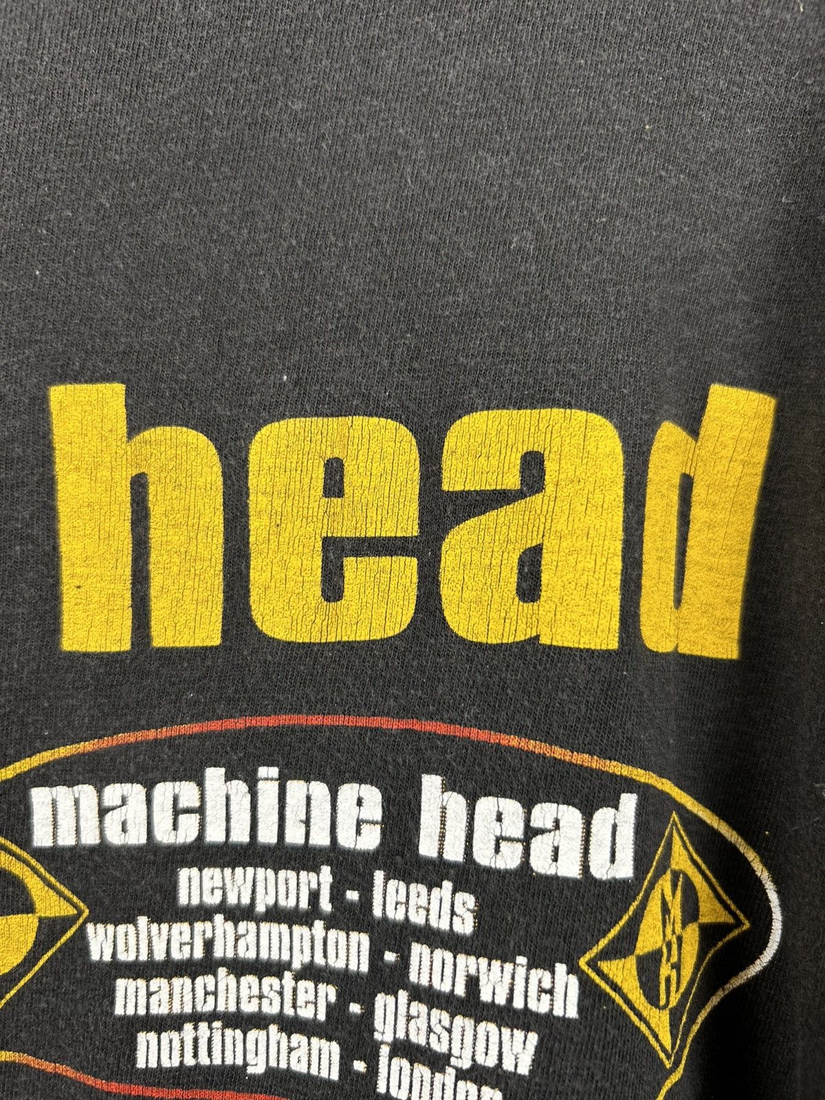 Band Tees Vintage 90s Machine Head Tour Long sleeve Band Rare Size US L / EU 52-54 / 3 - 22 Thumbnail