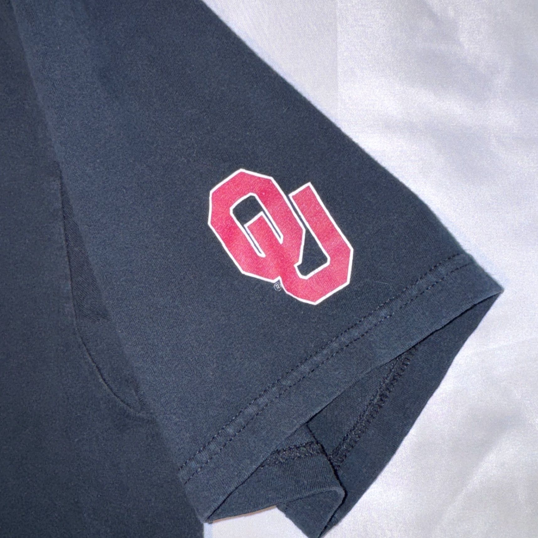 Nike Nike Oklahoma Sooners College Football Helmet Black Tshirt XL Men Short Sleeve Crew Neck Logo University Size US XL / EU 56 / 4 - 4 Thumbnail