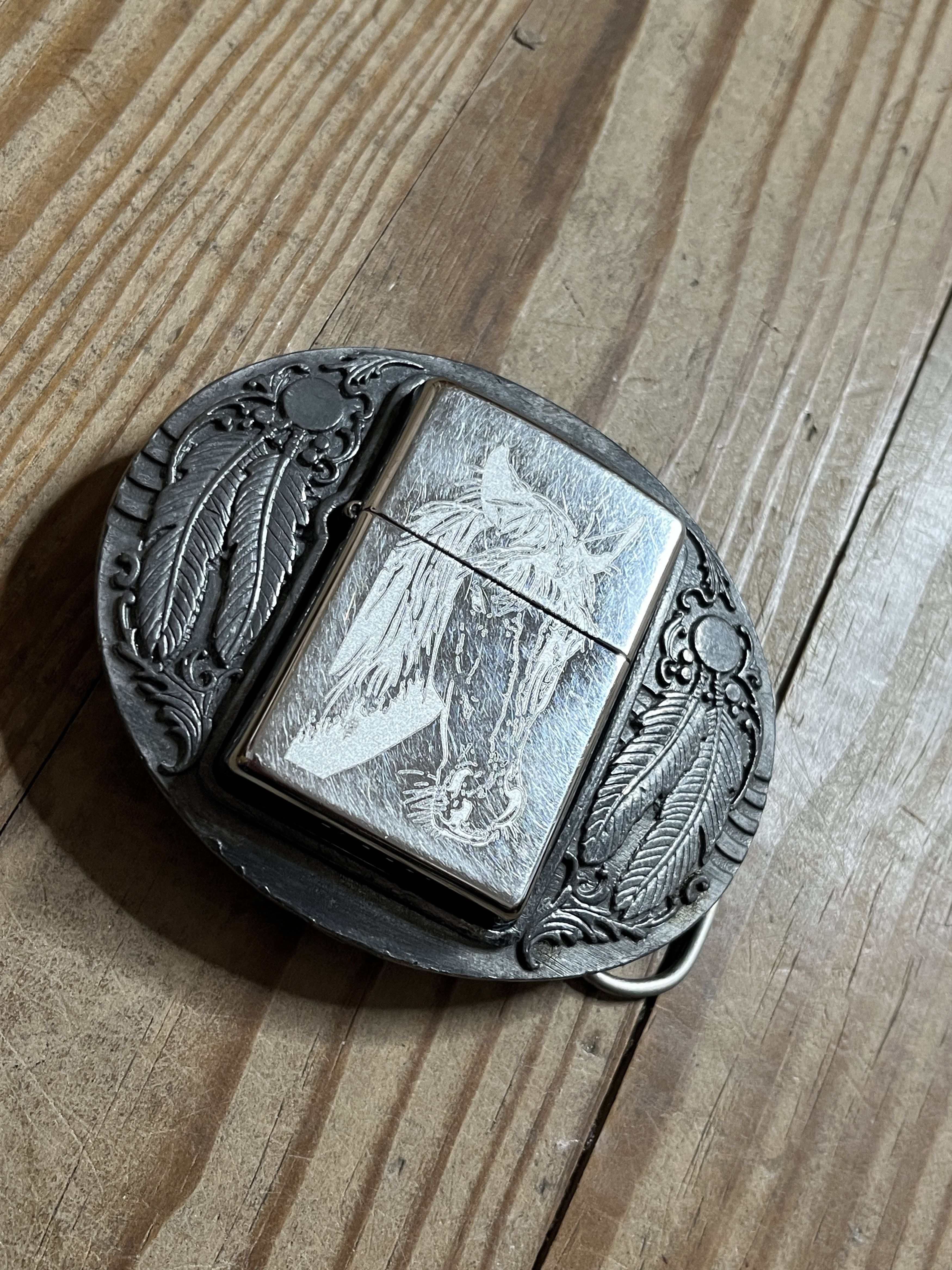 Other Siskiyou Zippo Belt Buckle Vintage 1999 Made in USA Size ONE SIZE - 2 Thumbnail