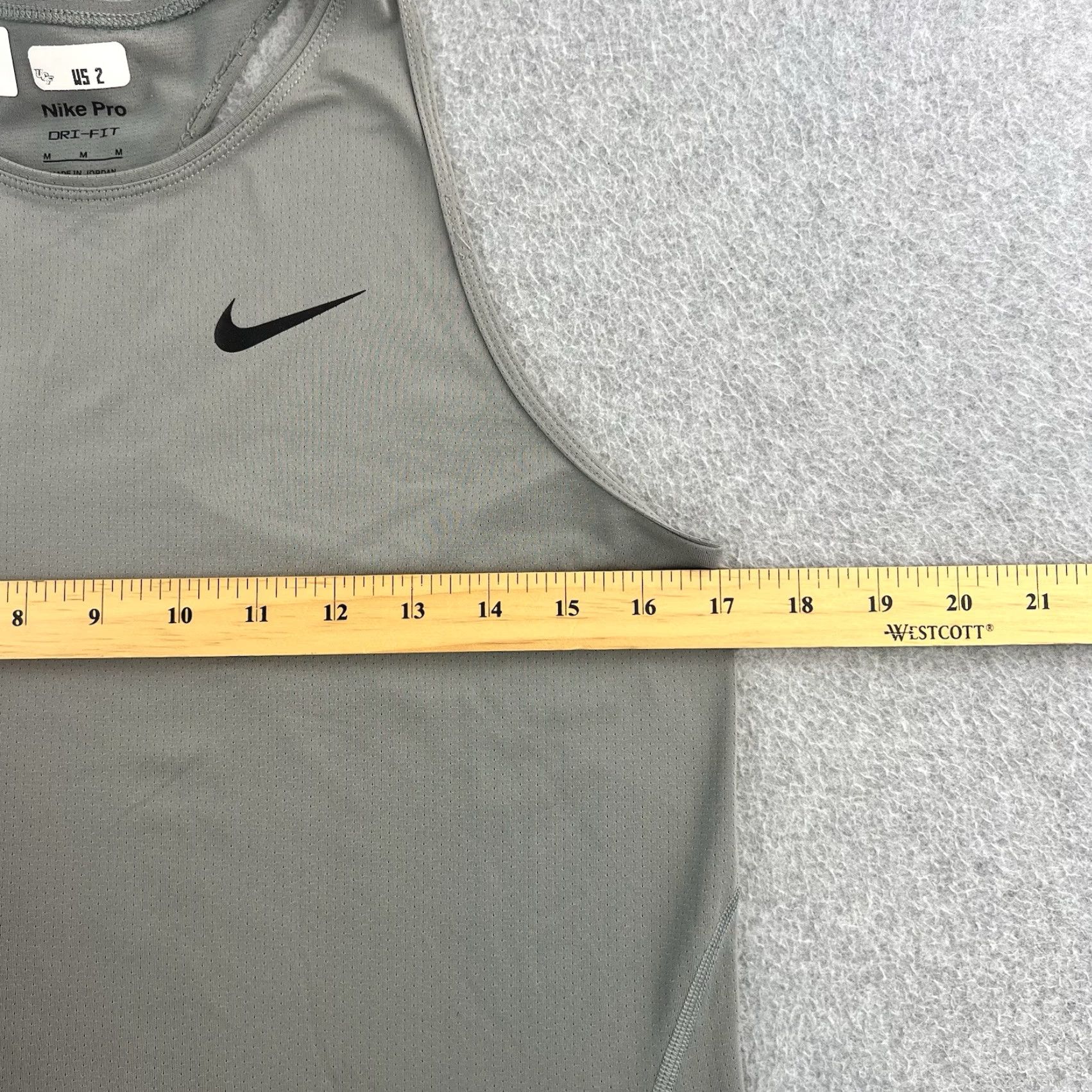 Nike UCF Nike Dri Fit Racerback Tank Top Women M Gray Athletic Soccer Sleeveless Shirt Size M / US 6-8 / IT 42-44 - 2 Thumbnail