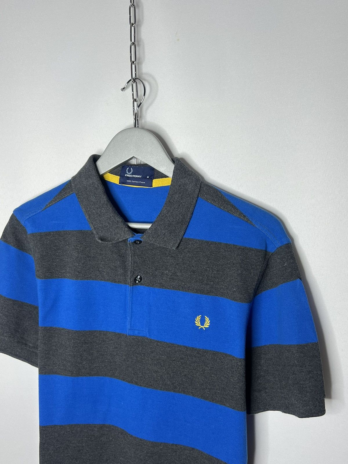 Other Vintage Fred Perry Striped Polo Shirt Short Sleeve Size US M / EU 48-50 / 2 - 3 Thumbnail
