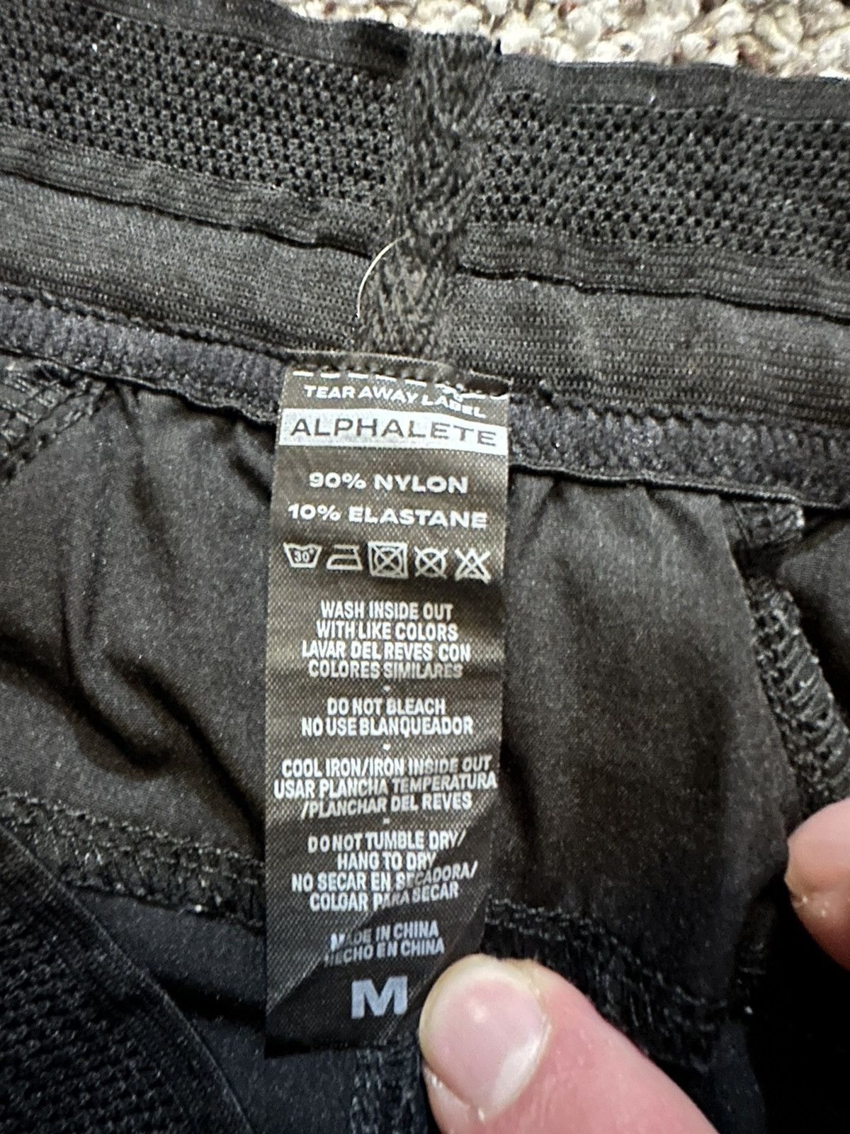 Alphalete Athletics Alphalete Black Shorts Size US 31 - 5 Thumbnail