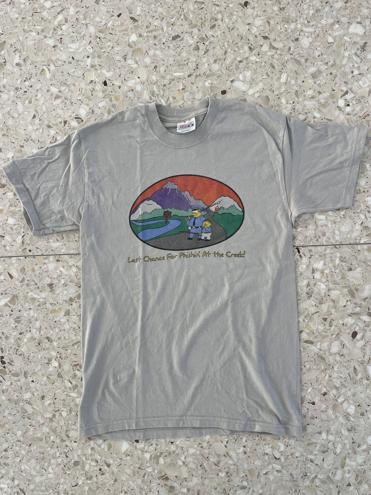 The Simpsons Phish Simpsons Rare 2004 Vintage Last Chance Phishin Creek Size US S / EU 44-46 / 1 - 12 Thumbnail