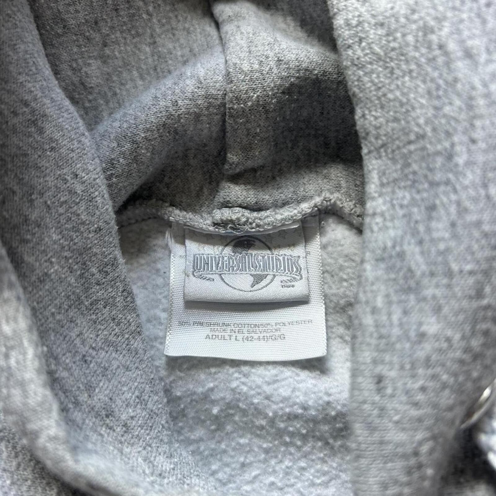 Other Vintage 90’s Universal Studios Grey Hoodie Sweatshirt size L Size US L / EU 52-54 / 3 - 5 Thumbnail