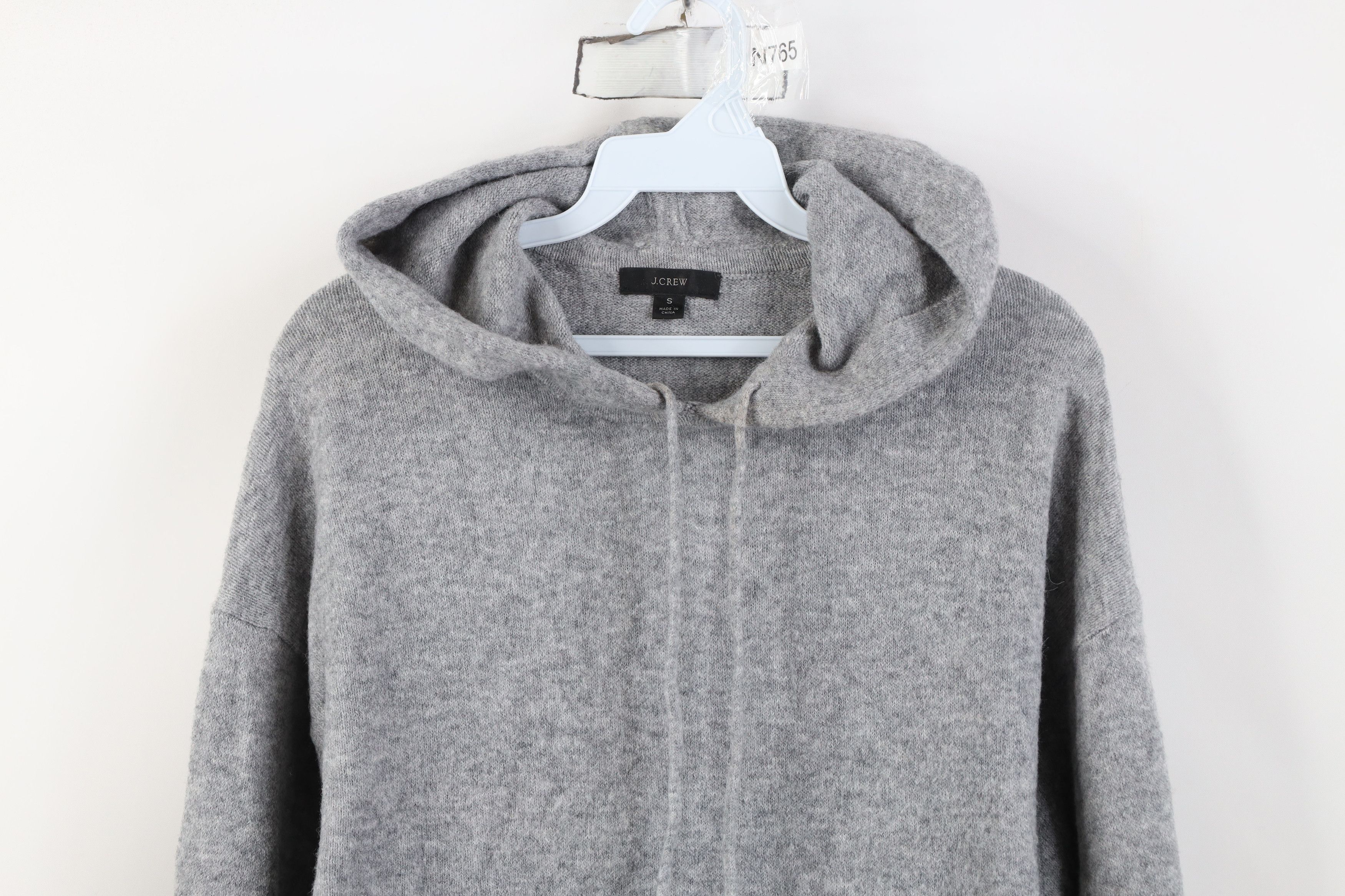 J.Crew J Crew Soft Cashmere Wool Blend Knit Hooded Sweater Hoodie Size S / US 4 / IT 40 - 2 Thumbnail