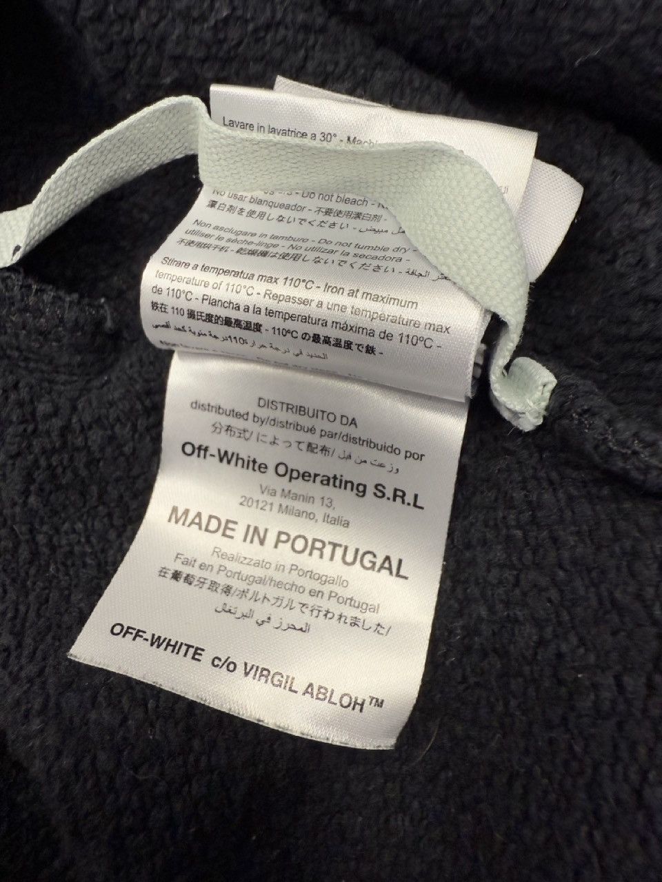 Off-White Diag Spray Oversized Hoodie Size US S / EU 44-46 / 1 - 10 Thumbnail