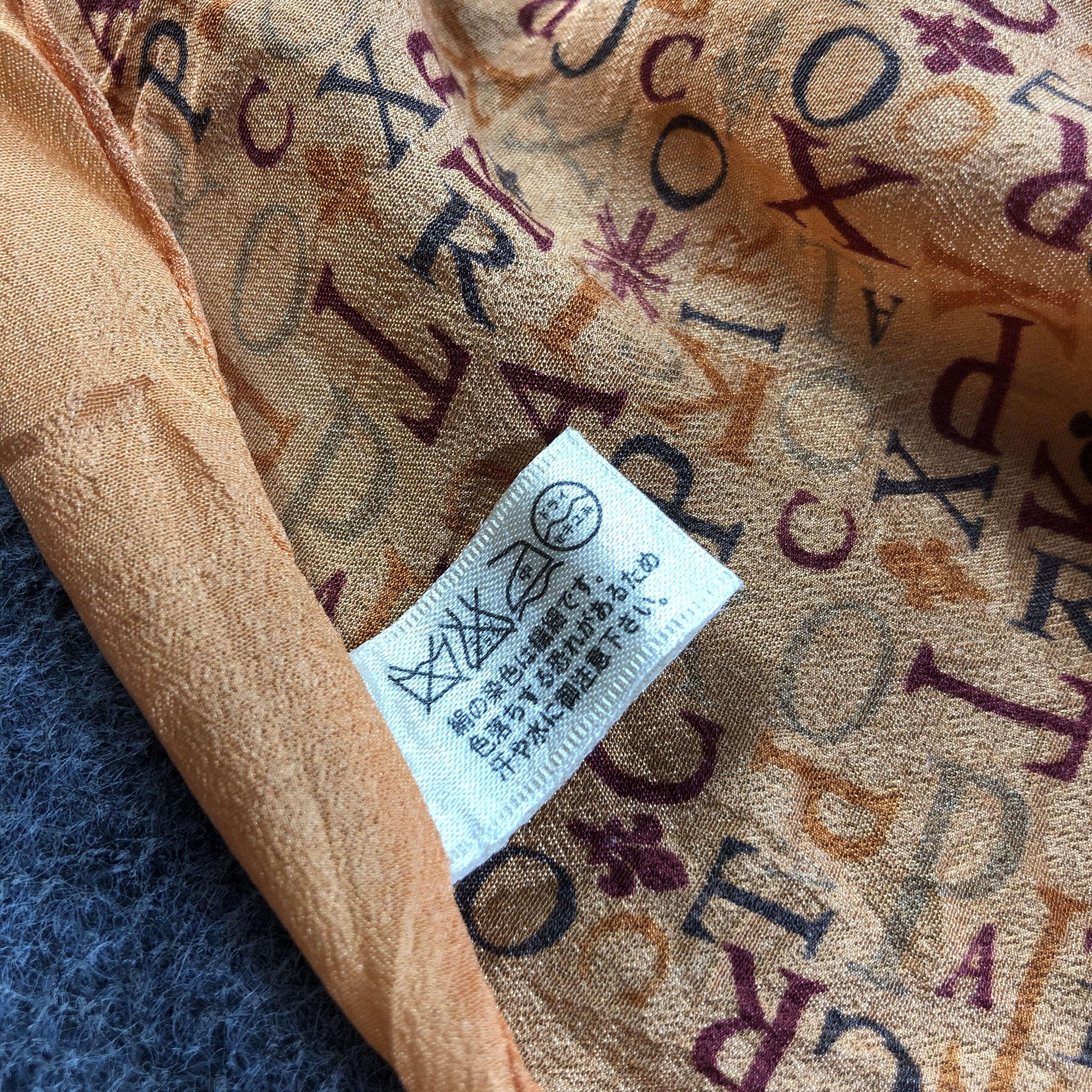 Patrick Cox Patrick Cox Silk Scarf M957 Size ONE SIZE - 4 Thumbnail