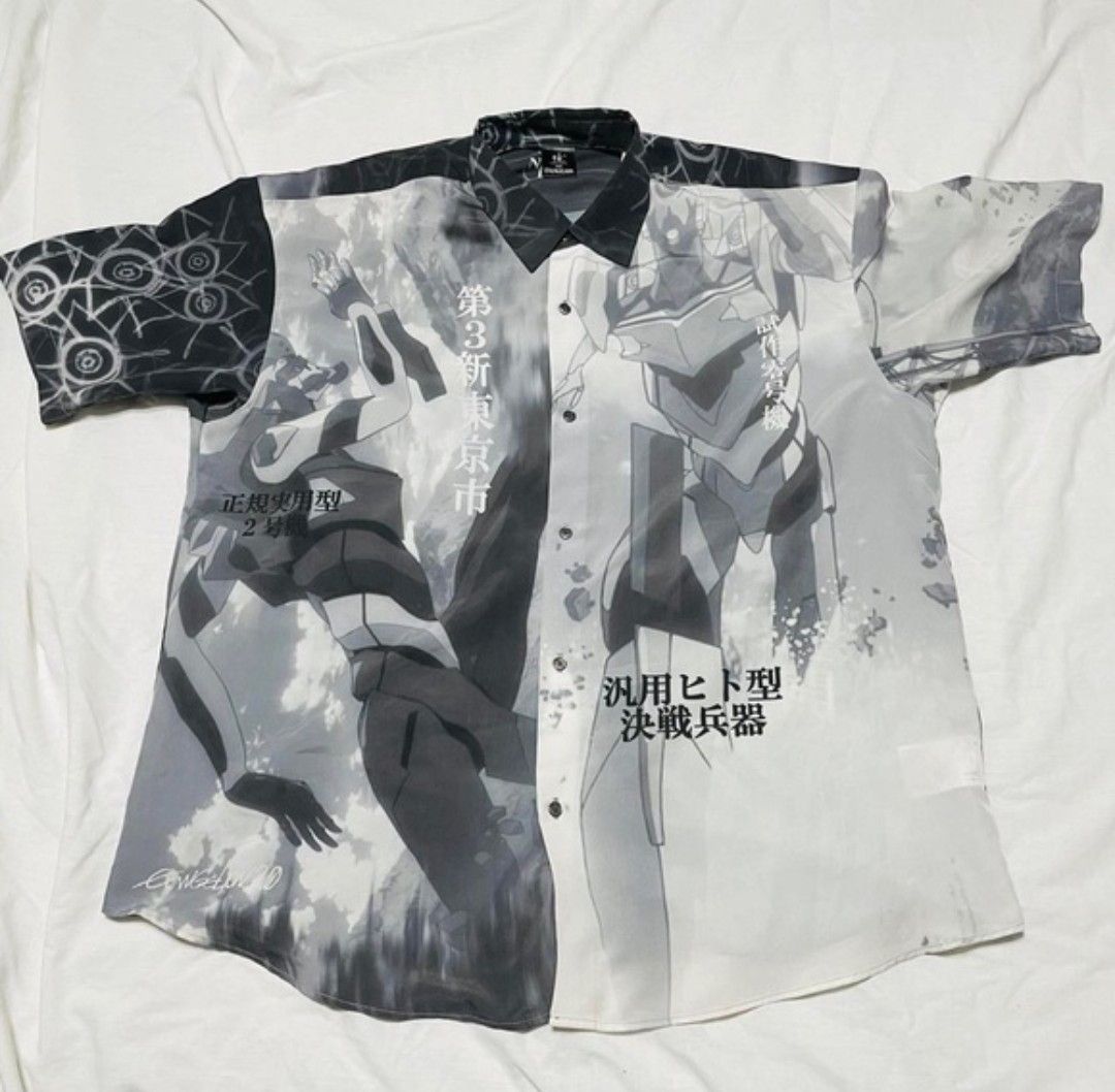 Takeo Kikuchi Takeo Kikuchi x Neon Genesis Evangelion shirt medium Size US M / EU 48-50 / 2 - 1 Thumbnail