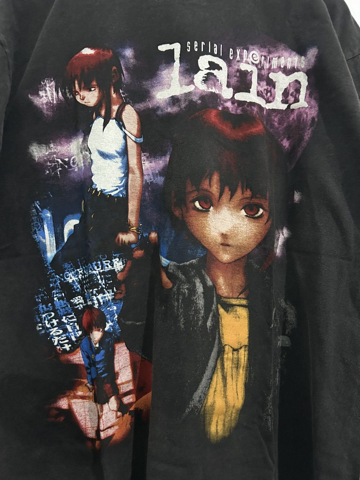 Japanese Brand Serial Experiments Lain Graphic Tee Size US XL / EU 56 / 4 - 3 Thumbnail