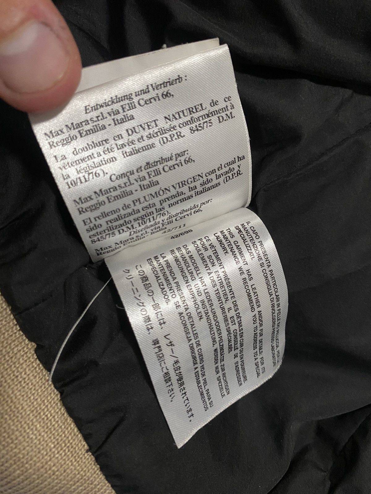 Max Mara Max Mara Weekend Puffer Jacket With Knit Hem Zip Black Size S / US 4 / IT 40 - 12 Thumbnail