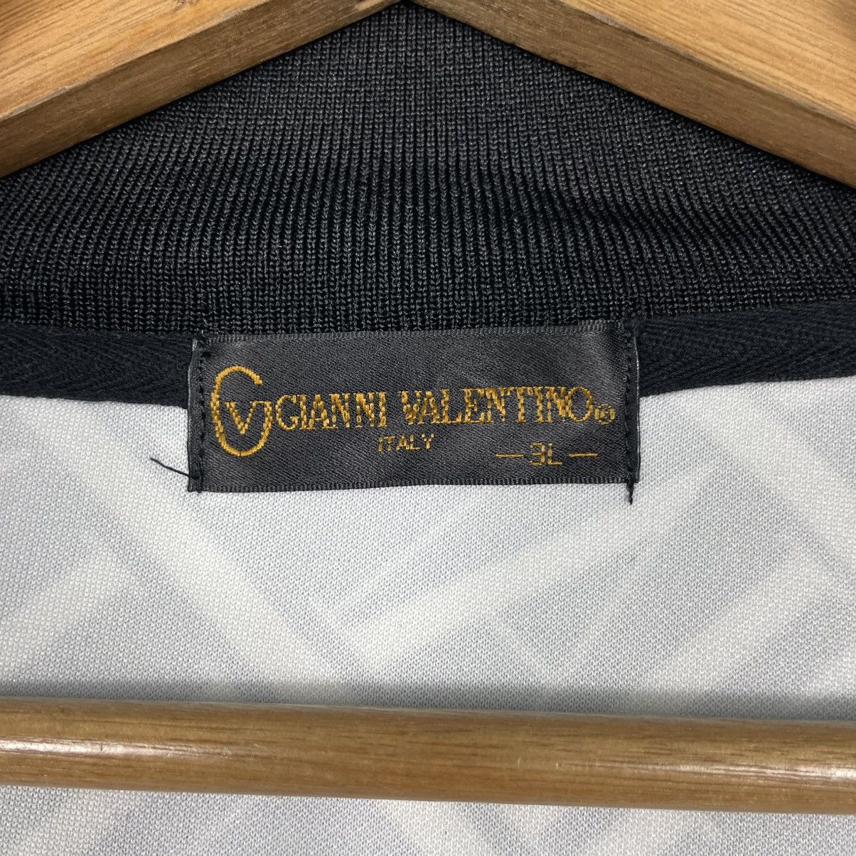 Gianni Valentino × Japanese Brand × Vintage 💥GIANNI VALENTINO ZUCCA MONOGRAM ZIPPER SPORT TRACKTOP Size US XL / EU 56 / 4 - 15 Thumbnail