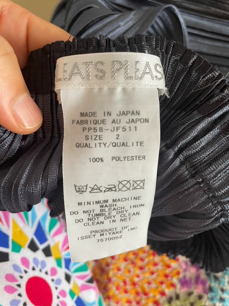 Issey Miyake Issey Miyake size:2 Black gradient Honor pants Size 31" - 2 Thumbnail