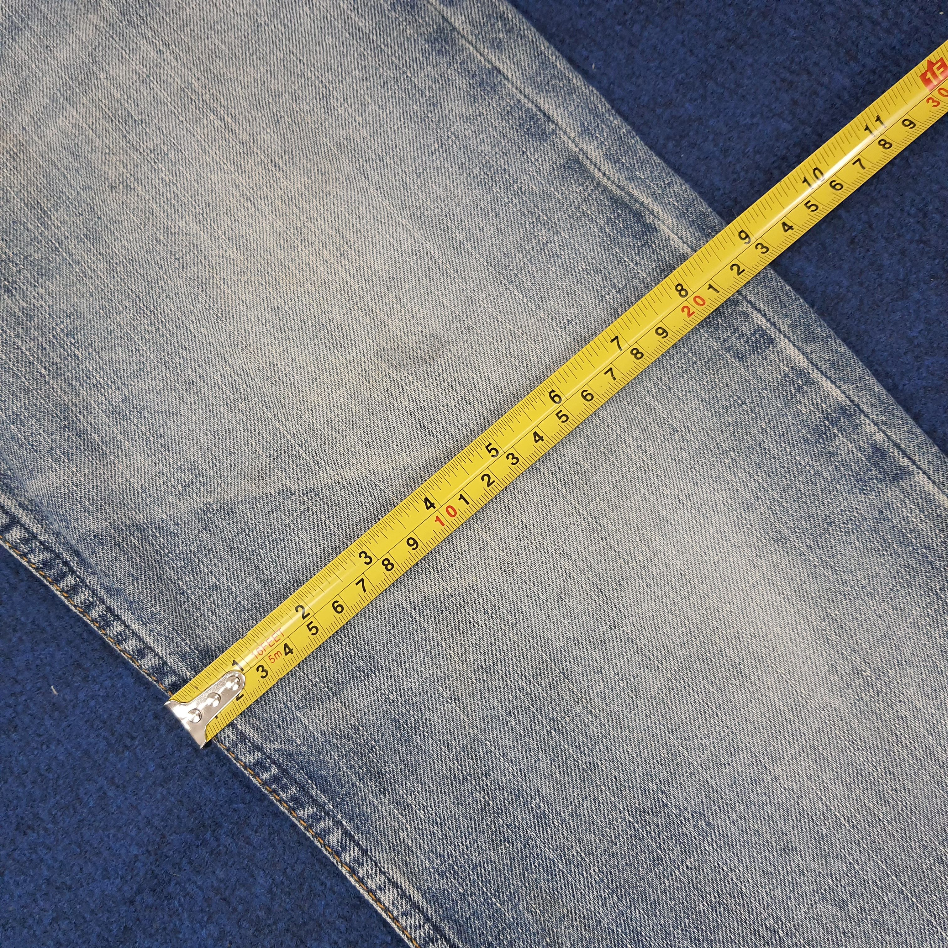 Stussy Vintage Stussy Rough n Rugged Denim Custom Logo Jeans C228N9 Size US 31 - 16 Thumbnail