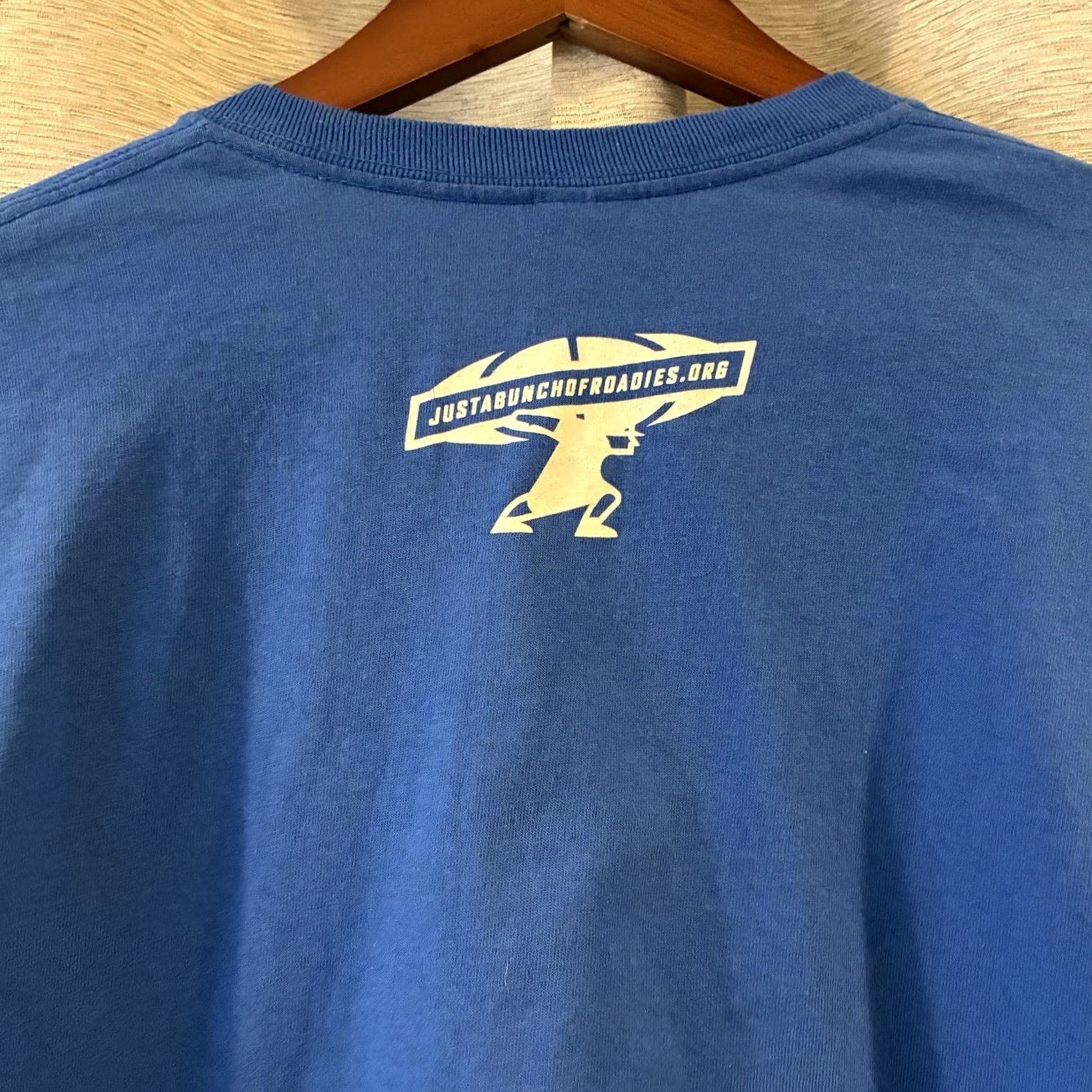 Vintage VINTAGE Kiss Def Leppard Local Crew Tour T-Shirt Blue XL Men Short Sleeve Crew Neck 2016 Band Music Gilden Cotton Size US XL / EU 56 / 4 - 6 Thumbnail