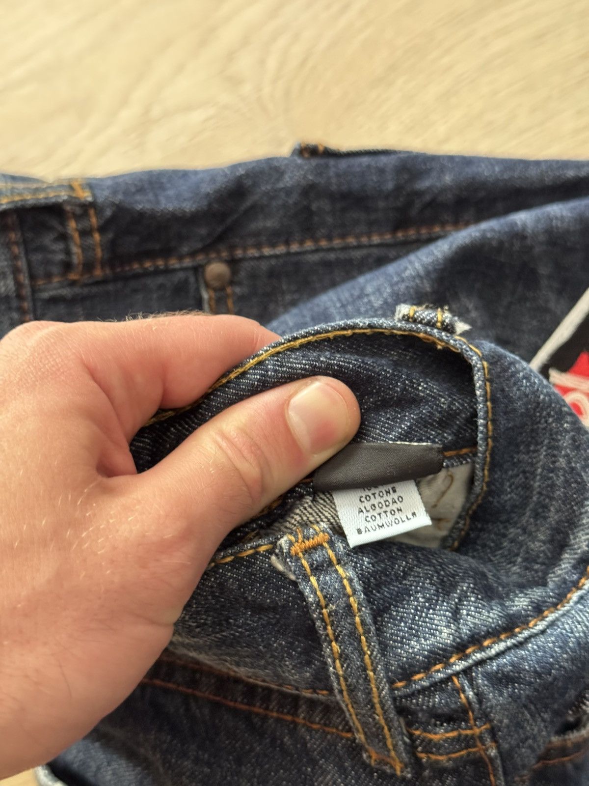 Energie Vintage 00’s Energie Gold y2k Japanese Blue Denim Jeans Size US 29 - 7 Thumbnail