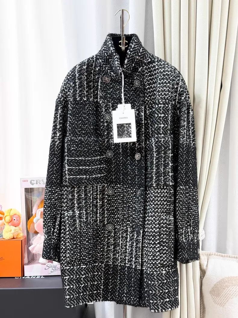 Chanel Chanel Plaid sequin stitching double-breasted long-sleeved Size XS / US 0-2 / IT 36-38 - 1 Thumbnail