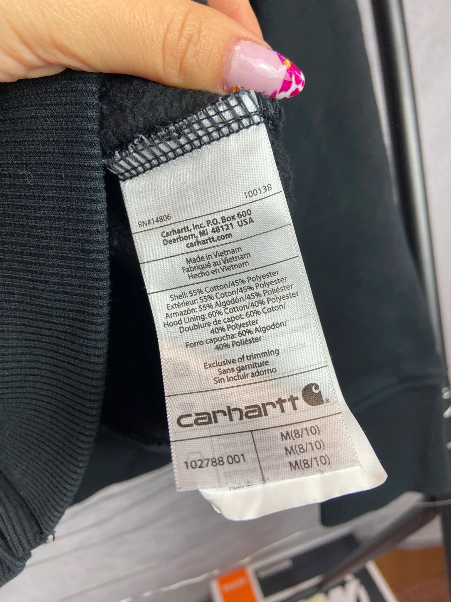Carhartt Carhartt M Zip Hoodie Vintage Y2K Logo Grey Size US M / EU 48-50 / 2 - 5 Thumbnail