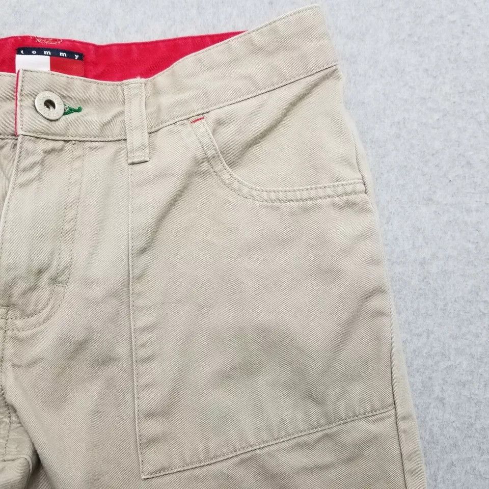 Tommy Hilfiger Tommy Hilfiger Pants Womens 7 Pockets Flared Capri 28x21 Size 28" / US 6 / IT 42 - 4 Thumbnail