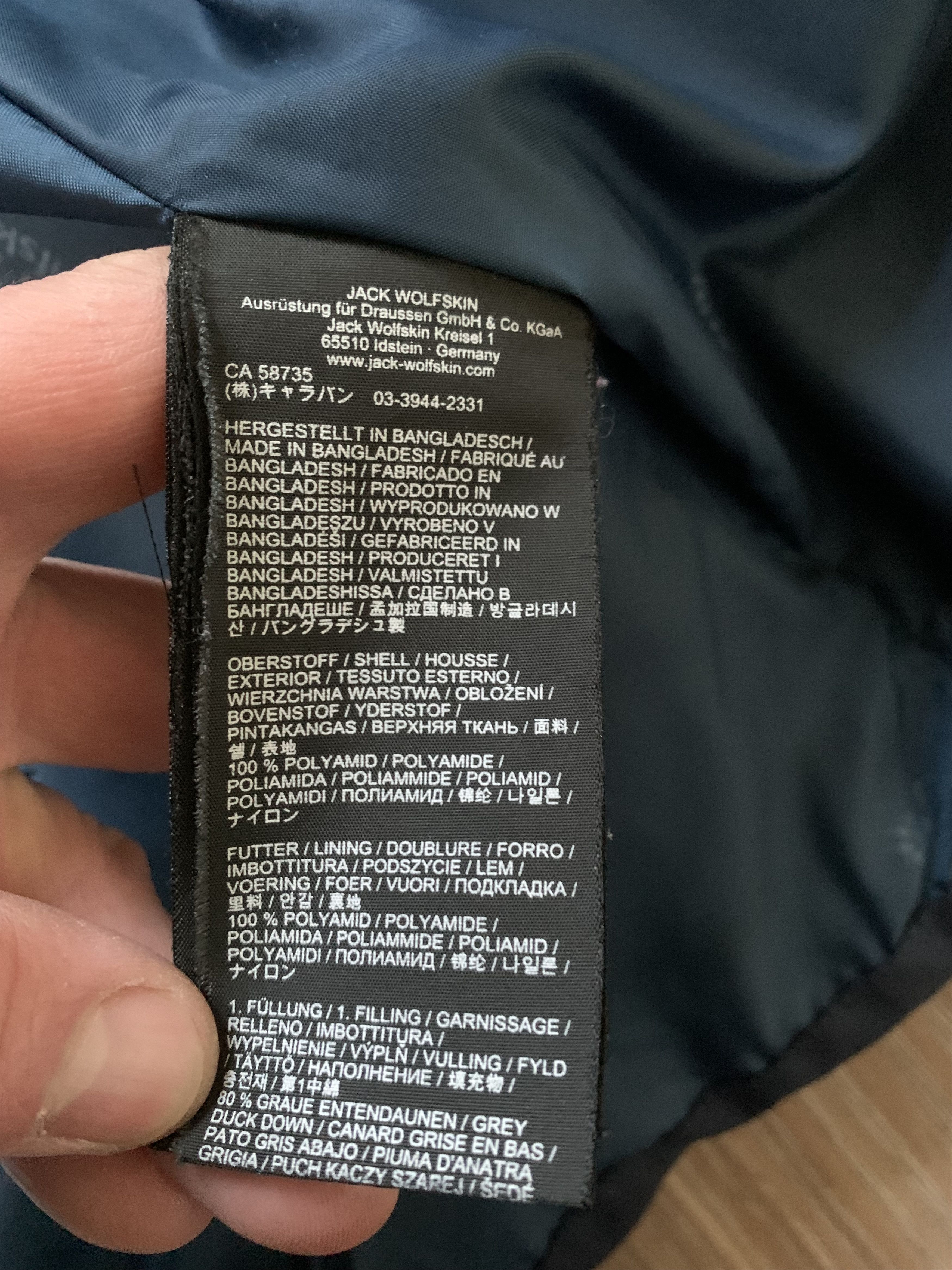Jack Wolfskin Womens Jack Wolfskin Baffin Down Jacket Stormlock Size XXL / US 16-18 / IT 52-54 - 10 Thumbnail