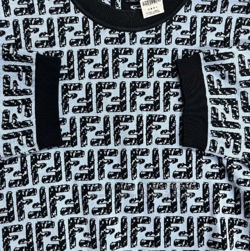 Fendi Fendi Blue Cotton Women's T-shirt . Size M / US 6-8 / IT 42-44 - 5 Thumbnail