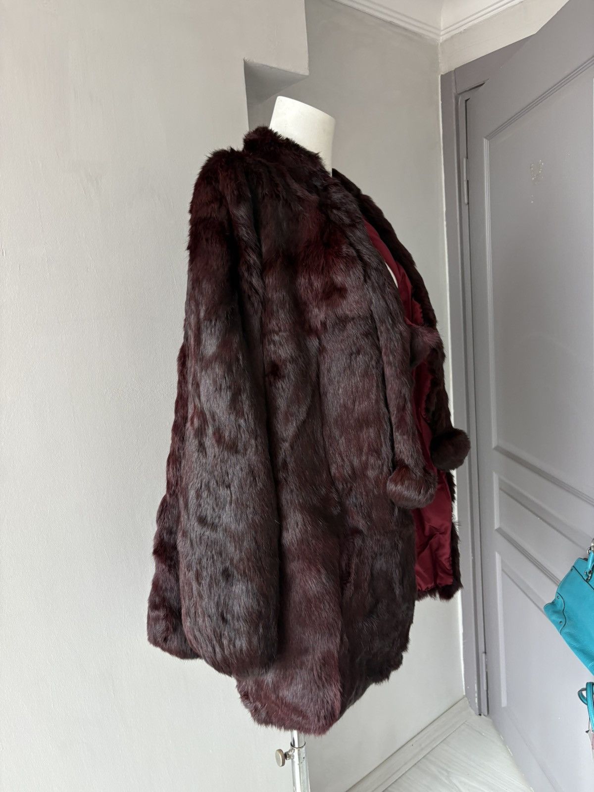 Vintage Betty Barclay fur coat Size L / US 10 / IT 46 - 6 Thumbnail