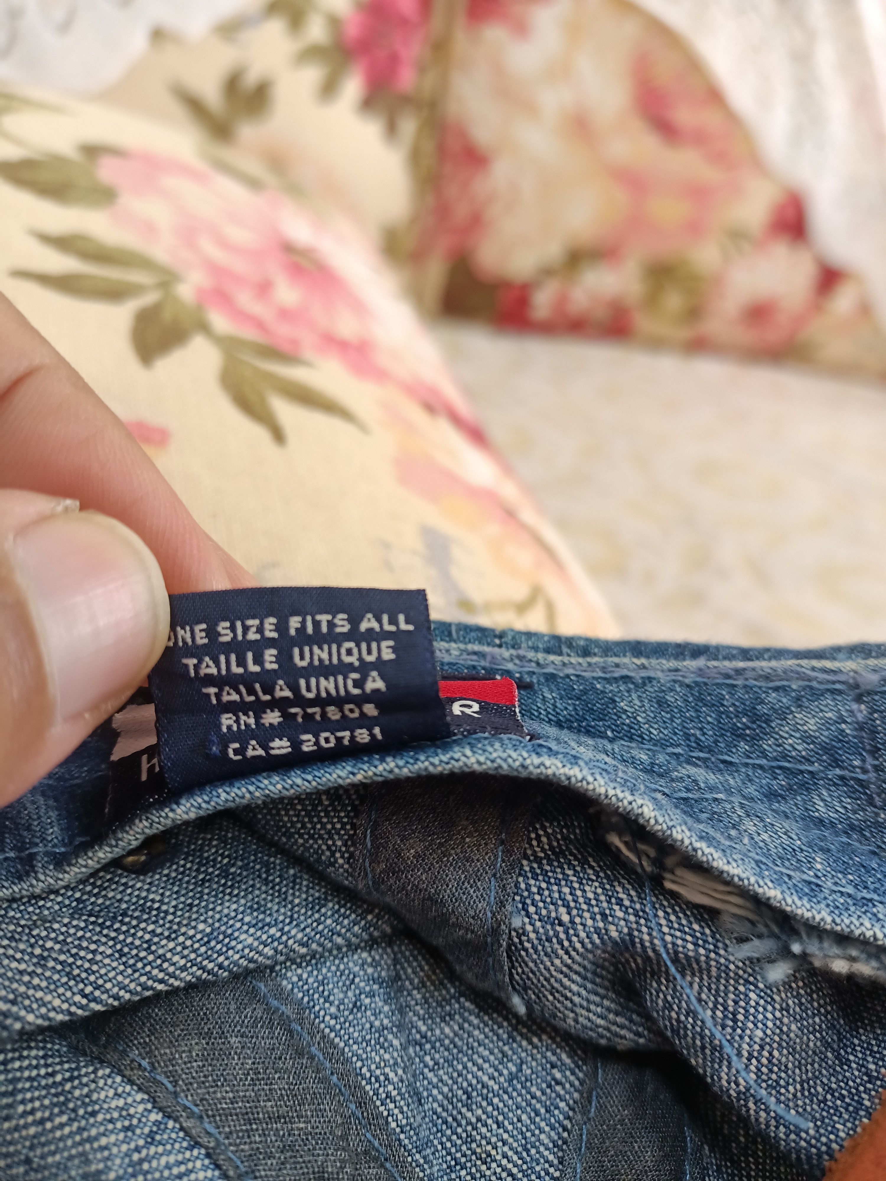 Other Vintage Rare Tommy Hilfiger denim cap Size ONE SIZE - 9 Thumbnail