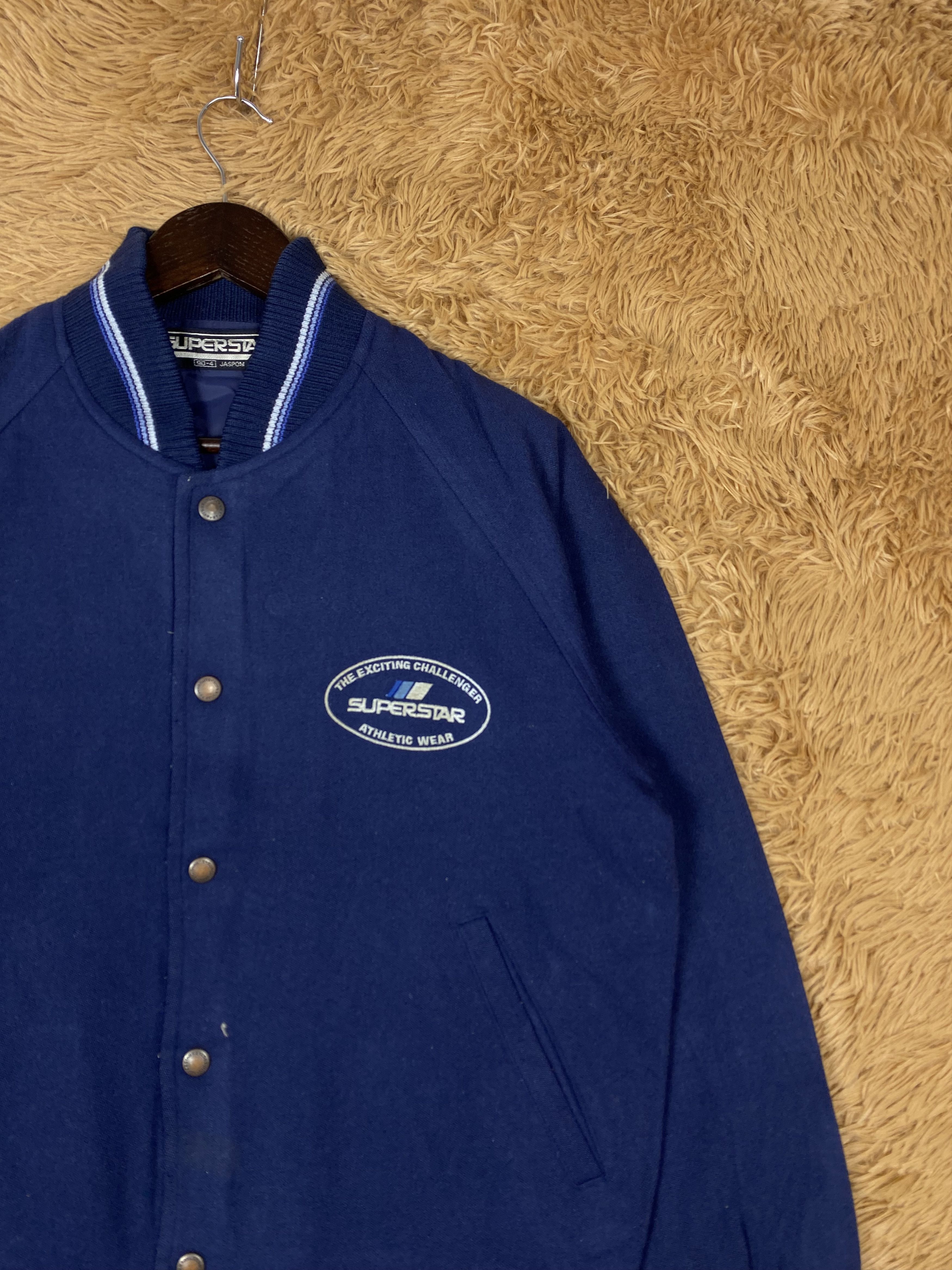 Mizuno Vintage Mizuno Varsity Jacket DJ0309 Size US M / EU 48-50 / 2 - 3 Thumbnail