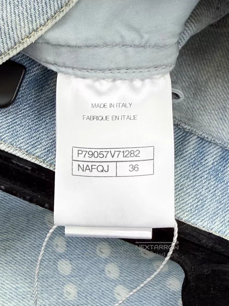 Chanel Chanel Pearl denim wide-leg pants Size 24" / US 00 / IT 34 - 7 Thumbnail