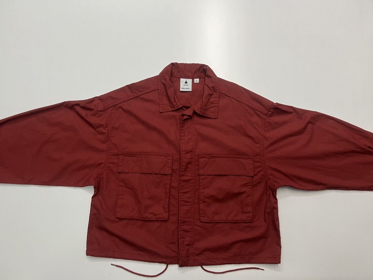 Japanese Brand 🔥NIKO AND ... CROP JACKET FOR WOMENS Size L / US 10 / IT 46 - 3 Thumbnail