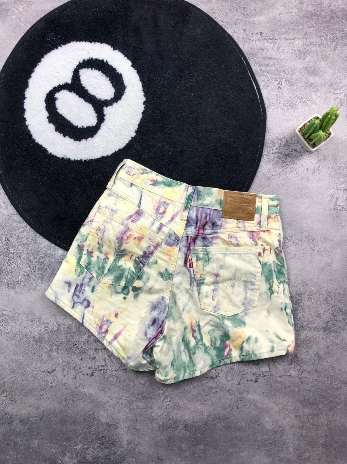 Levi's LEVIS Hype Multicolour Rare Shorts Streetwear Crazy Y2k Size 28" / US 6 / IT 42 - 11 Thumbnail