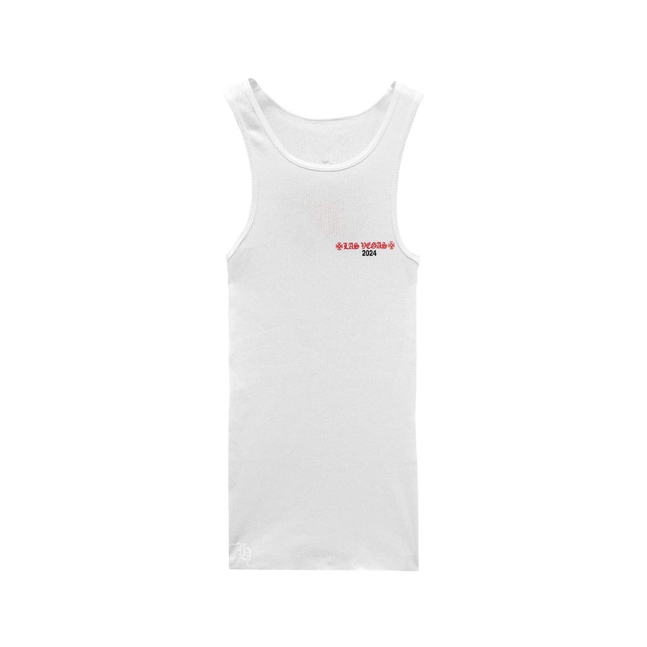 Chrome Hearts × The Rolling Stones Chrome Hearts Rolling Stones Tongue White Tank Top Size S / US 4 / IT 40 - 2 Thumbnail