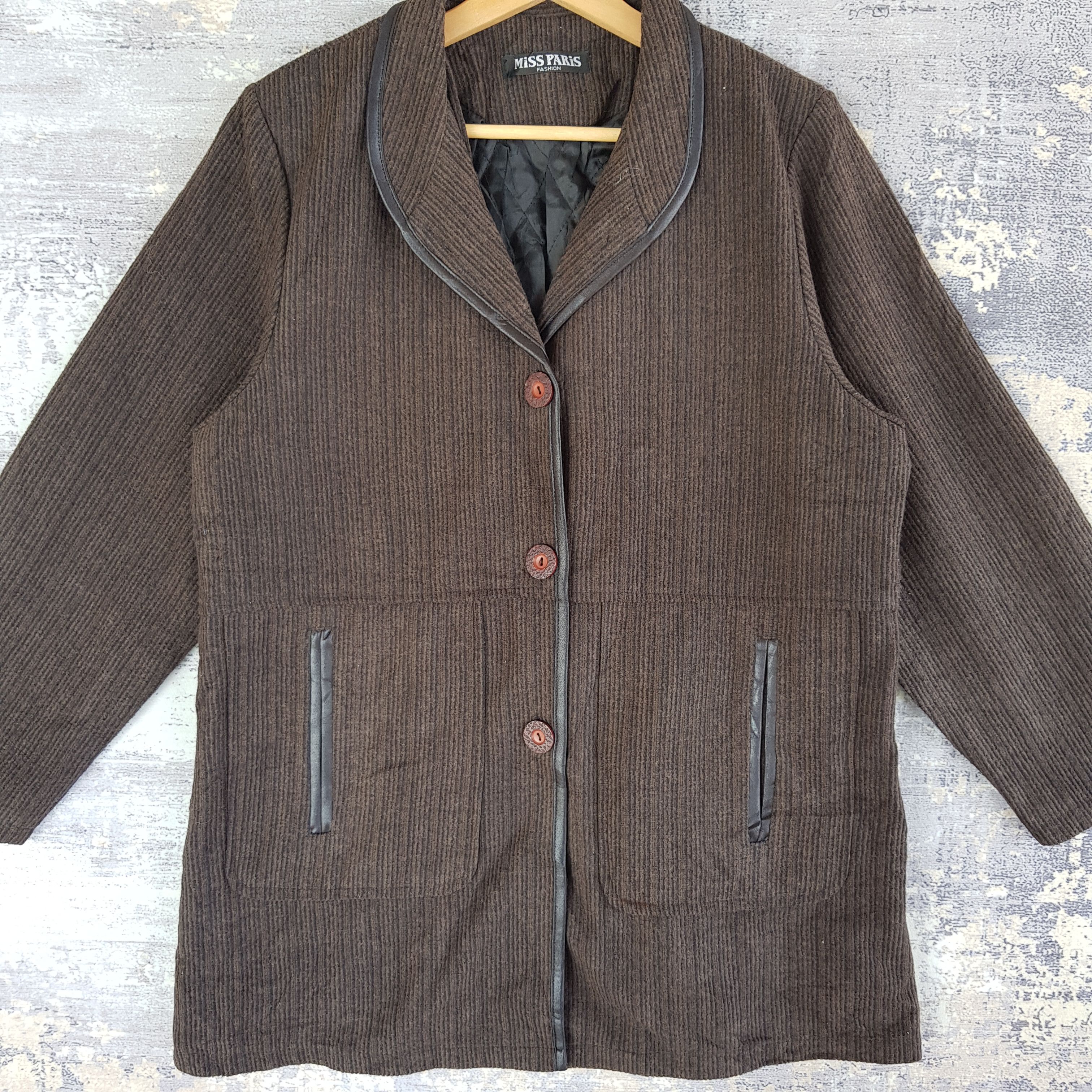 Japanese Brand × Vintage Vintage Japanese Paris Jacket Japanese Paris Wool Jacket Size US S / EU 44-46 / 1 - 3 Thumbnail