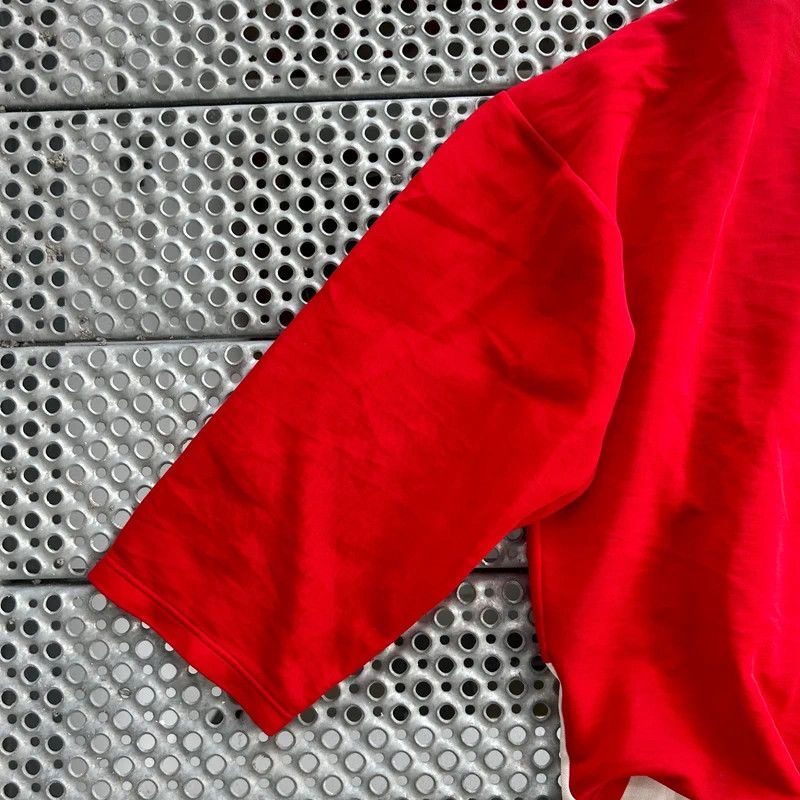 Tom Ford Vintage 1960s style Red and White V-Neck Sweater Size US L / EU 52-54 / 3 - 3 Thumbnail