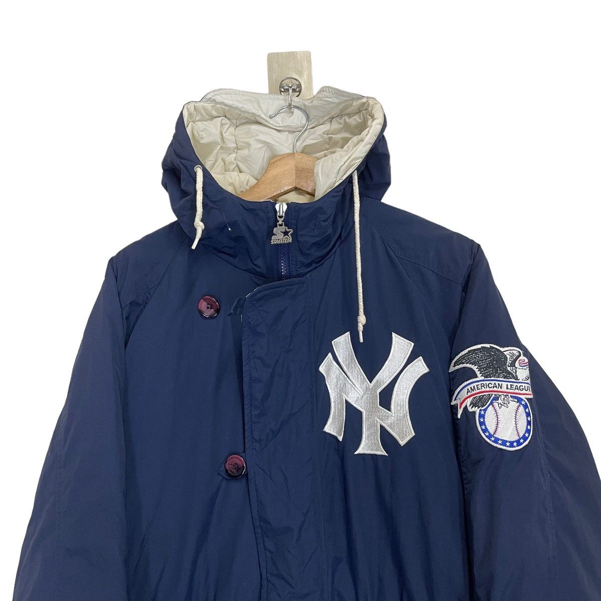 MLB × New York Yankees New York Yankees Big Logo Coach Jacket Size US XL / EU 56 / 4 - 6 Thumbnail