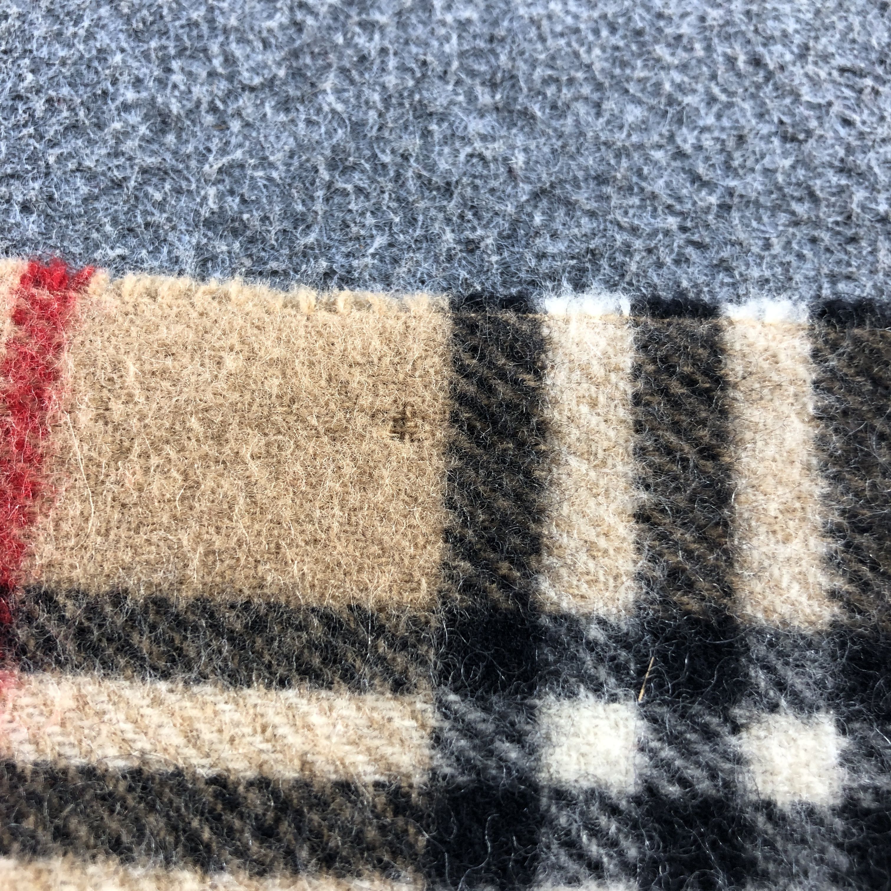 Burberry Burberry Tan Nova Check Wool Scarf Muffler V2902 Size ONE SIZE - 7 Thumbnail