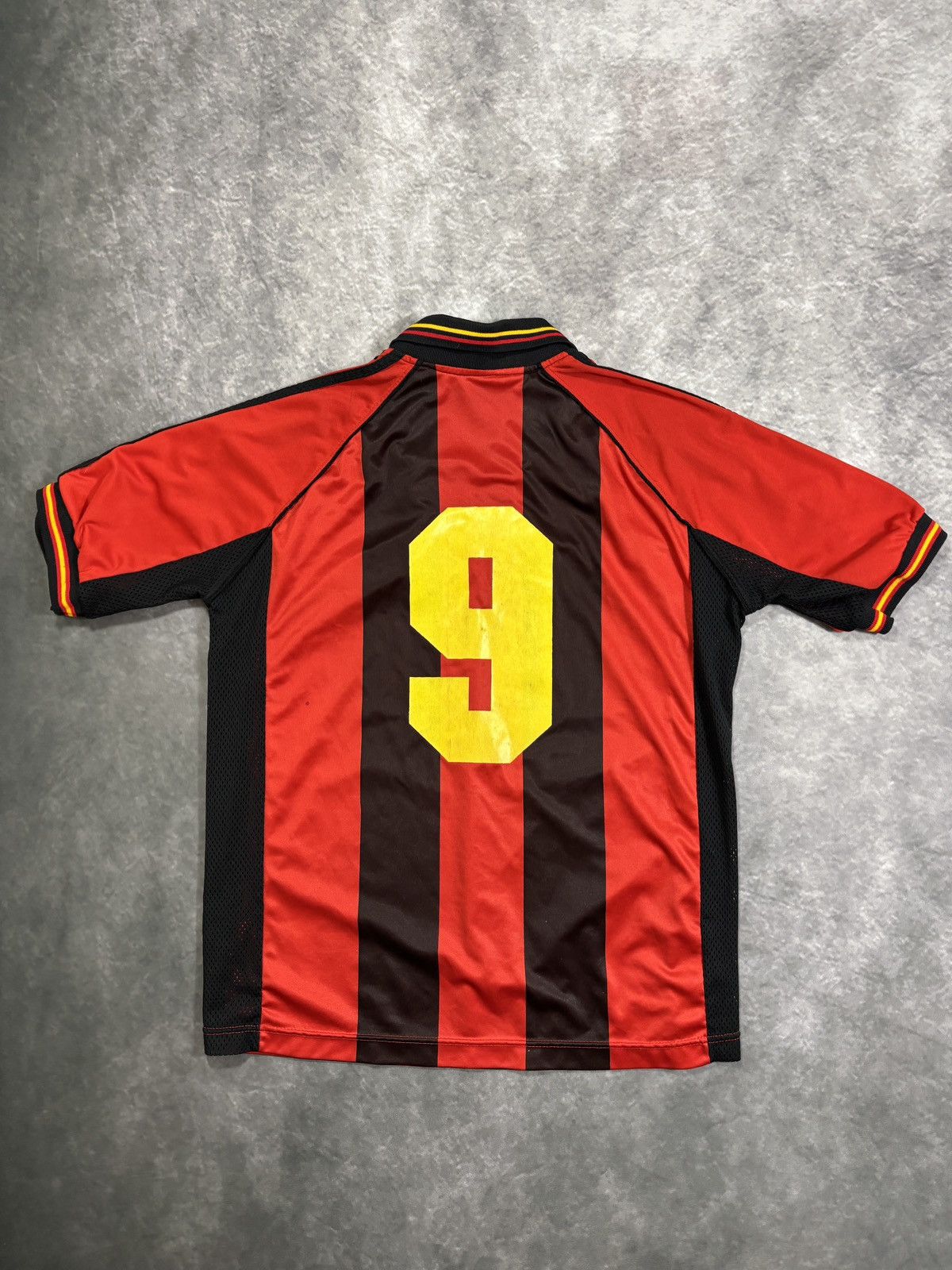 Vintage 1990s Vintage Deportivo Cuenca Jersey Soccer Collar Ecuador Size US S / EU 44-46 / 1 - 8 Thumbnail