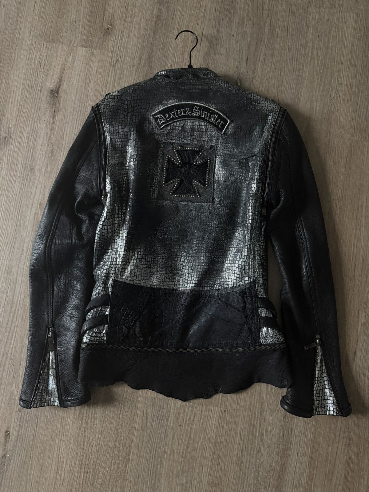 Yasuyuki Ishii Yasuyuki Ishii Snakeskin Leather Patch Jacket Size US S / EU 44-46 / 1 - 2 Thumbnail