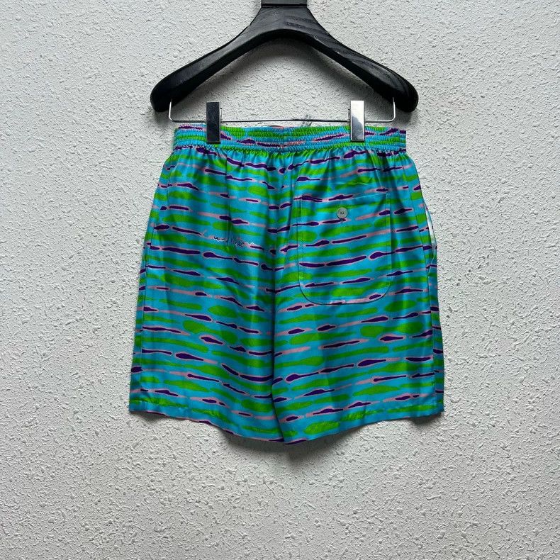 Louis Vuitton Louis Vuitton Silk water ripple shorts Size US 38 / EU 54 - 2 Thumbnail