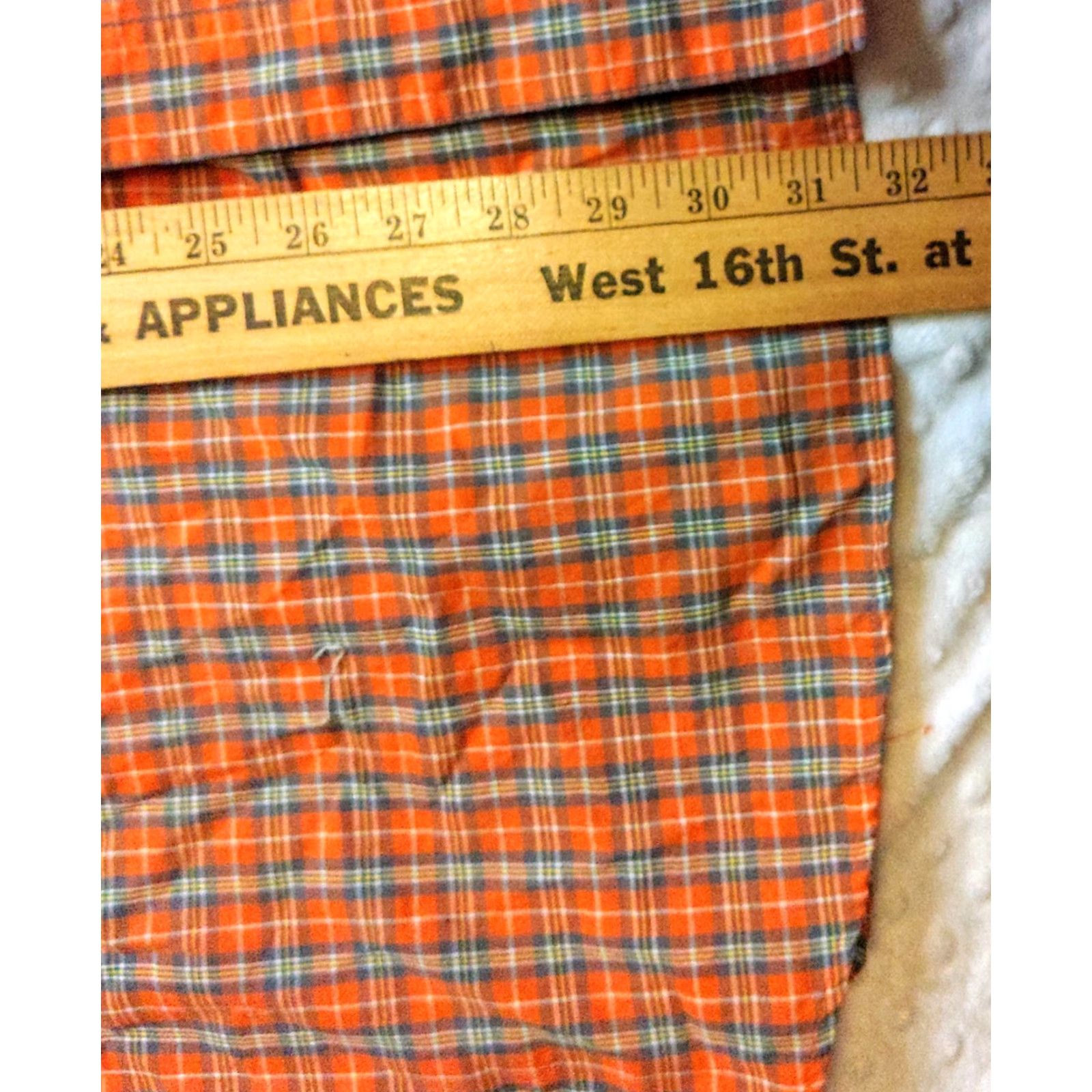 Vintage VINTAGE Street Culture Shirt XL Short Sleeve Orange Plaid Button Up 90s Mens Size US XL / EU 56 / 4 - 8 Thumbnail