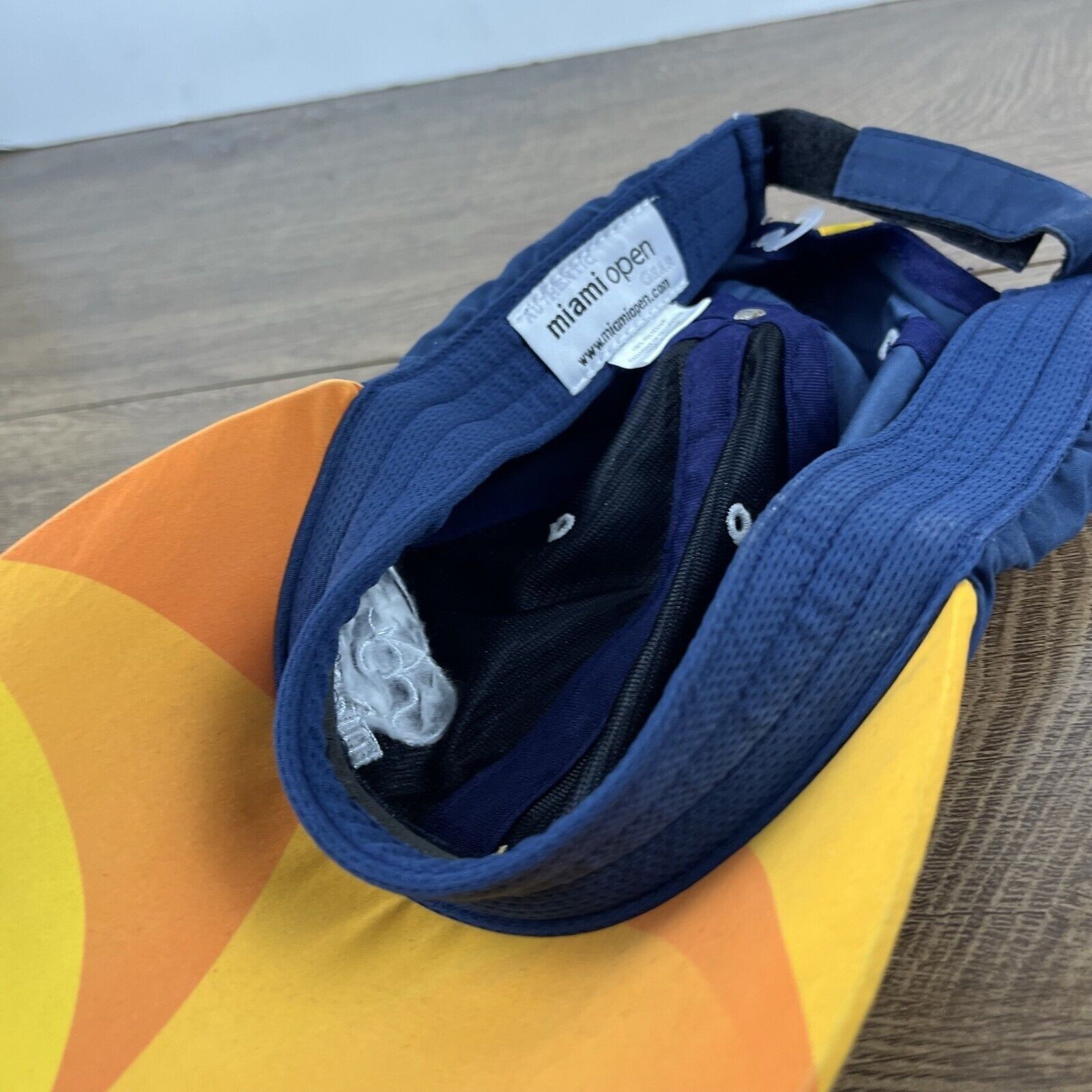 Other 2019 Miami Open Hat Miami Open Hat Blue Adjustable Hat Blue Size ONE SIZE - 13 Thumbnail