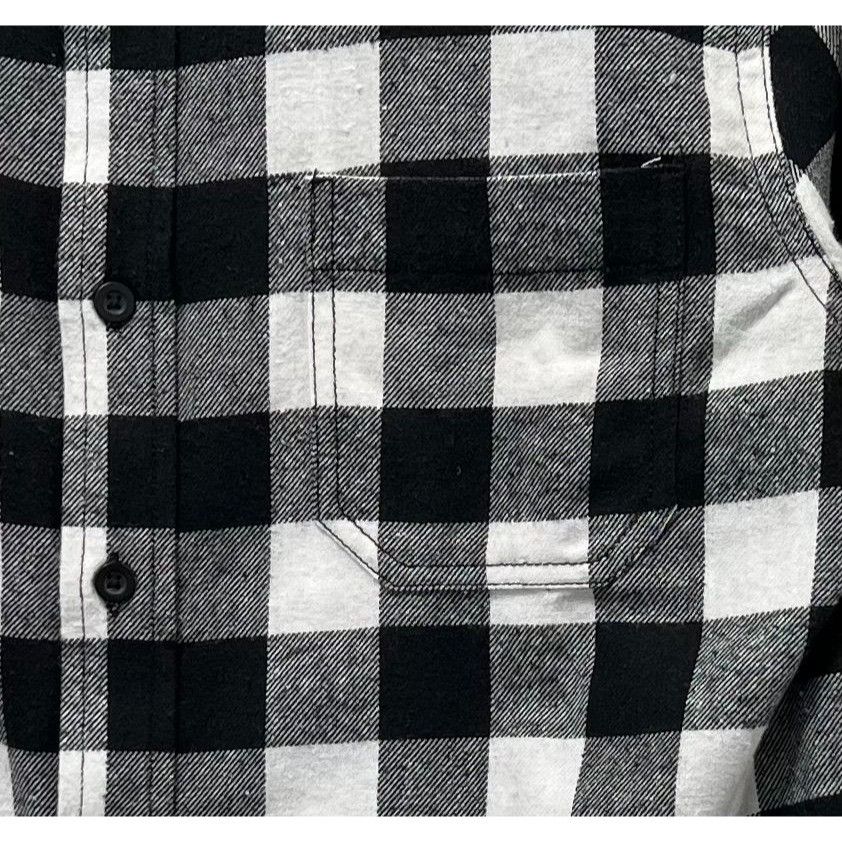 Other Cornerstore Bodega - Men's Long Sleeve Plaid Shirt - Black/W Size US XS / EU 42 / 0 - 13 Thumbnail