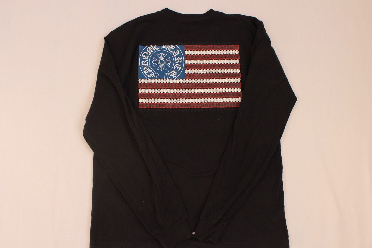 Chrome Hearts Chrome hearts Flag long sleeve Size US XL / EU 56 / 4 - 1 Thumbnail