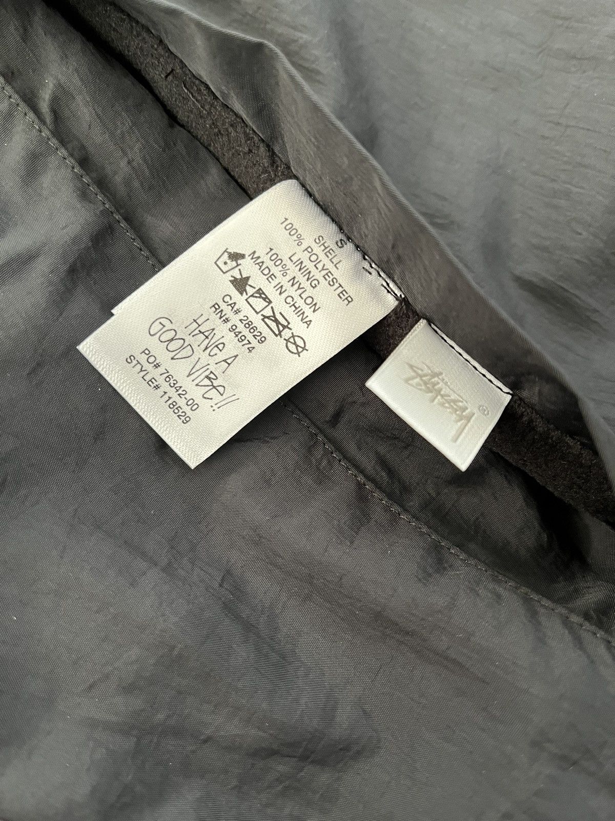 Stussy Stussy lava reversible sherpa fleece jacket Size US S / EU 44-46 / 1 - 8 Thumbnail
