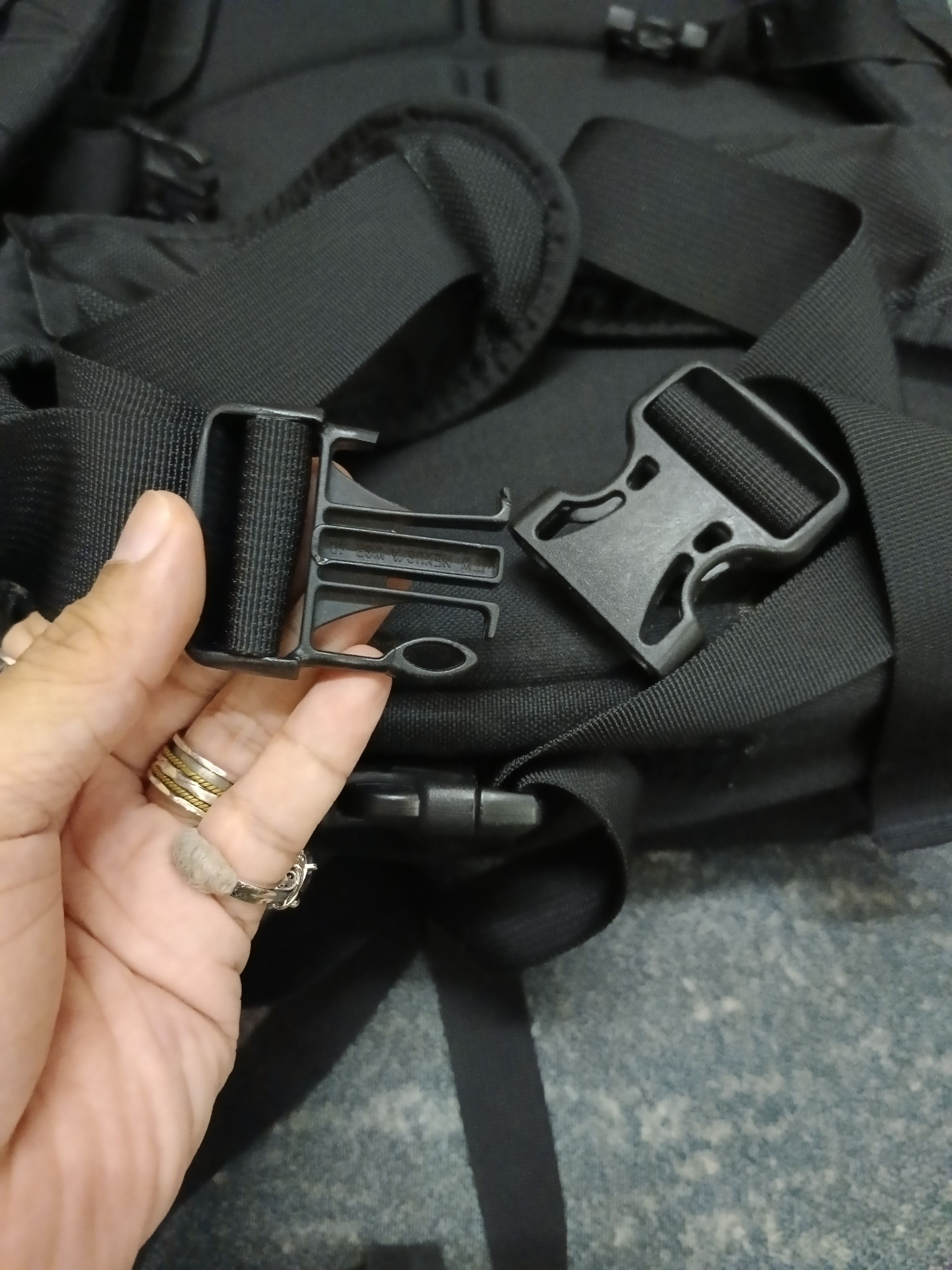 Oakley × Vintage 90s OAKLEY VINTAGE TACTICAL BAGPACK Size ONE SIZE - 6 Thumbnail