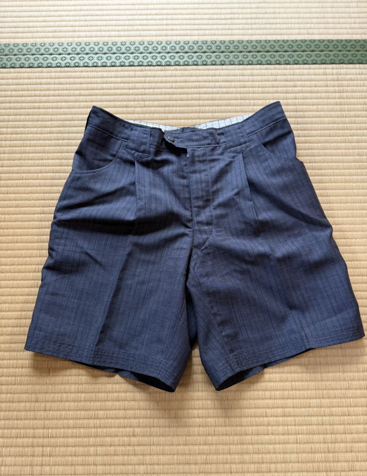 Other Vintage Wool Shorts – NOMURA TEX SPECIAL – Japan Size US 32 / EU 48 - 1 Thumbnail