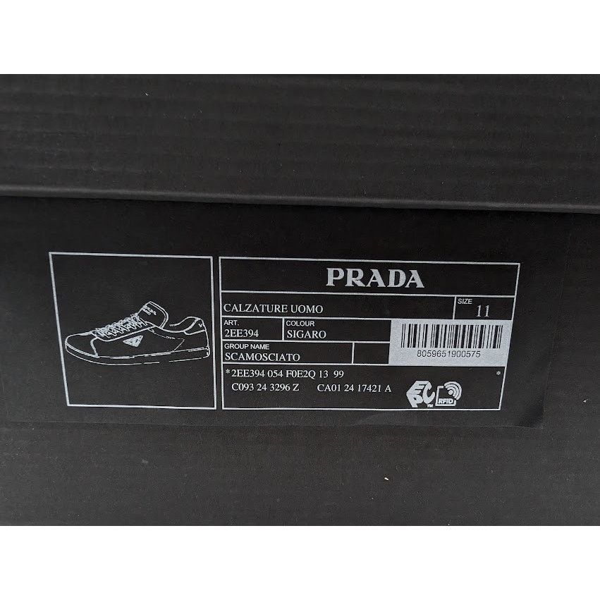 Prada o1rshd1 Low-Top Sneakers in Sigaro Size US 12 / EU 45 - 24 Thumbnail