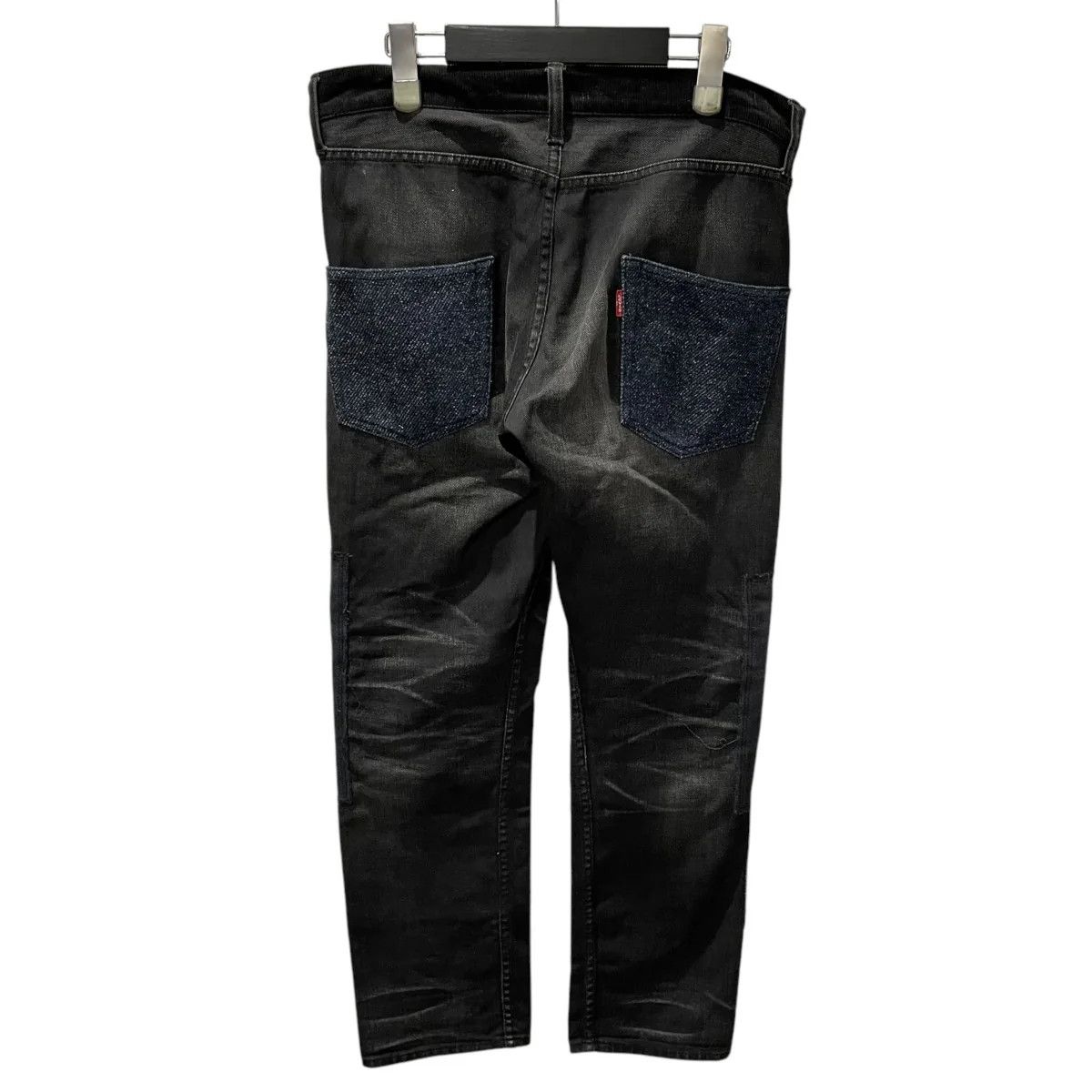 Comme des Garcons AD2013 Reconstructed Patchwork Denim Size US 34 / EU 50 - 2 Thumbnail